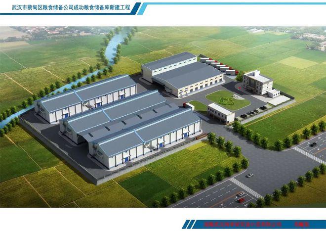 今天给大家分享一个✅ **武汉市蔡甸区成功粮食储备库新建工程** 项目规划方案批前公示内容。